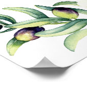 Rozen en Olijfweddenschappen Welkome Posters (Hoek)