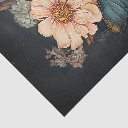 Rozen en ontkoppeling van Dragonfly Tissuepapier (Detail)