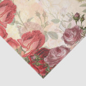 Rozen en ontkoppeling van koningin Tissuepapier (Detail)
