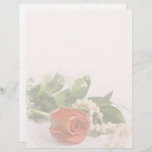 Rozen en parelhoenders (Voorkant / Achterkant)