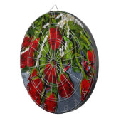 Rozen en parels dartbord (Voorkant Rechts)