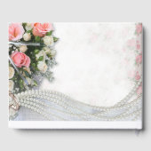 Rozen en parels gastenboek (Achterkant)