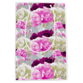 Rozen en pinda's, gemengde Bouquet Gift Bag Medium Cadeauzakje (Voorkant)