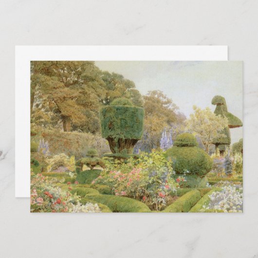 Rozen en Pinks van Elgood,  Engelse tuin (Voorkant / Achterkant)