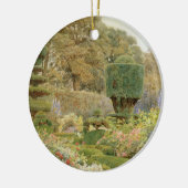 Rozen en Pinks van Elgood,  Engelse tuin Keramisch Ornament (Links)