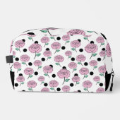 Rozen en polka stippen. toilettasje (Voorkant)