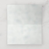 Rozen en pony Buds Wedding voorbehouden Plaatskaartje (Binnenkant ongevouwen)