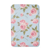 Rozen- en poolpuntenpatroon badmat (Voorkant Verticaal)