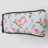 Rozen- en poolpuntenpatroon golfheadcover (Voorkant)