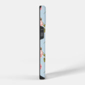 Rozen- en poolpuntenpatroon iPhone hoesje (Rechterkant)