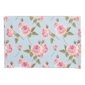 Rozen- en poolpuntenpatroon kussensloop (Voorkant)