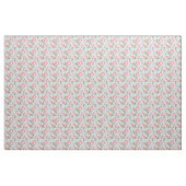 Rozen- en poolpuntenpatroon stof (Yard (91,4 cm))
