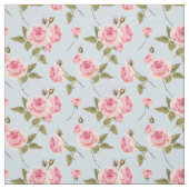 Rozen- en poolpuntenpatroon stof (Swatch)