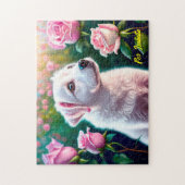 Rozen en prachtig Collectie Legpuzzel (Verticaal)