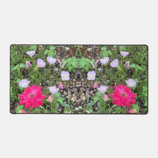Rozen en primrose Desk mat (Voorkant)