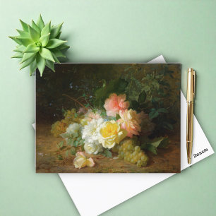 Rozen en regenjassen, Jules Médard Briefkaart