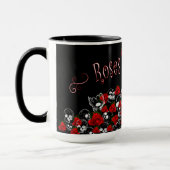 Rozen en rode Mok, Feminine Mok (Links)