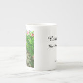 Rozen en roosters - wijngaard van Martha Porselein Kop (Voorkant)