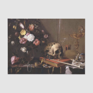  Rozen- en schedel-papier Tissuepapier