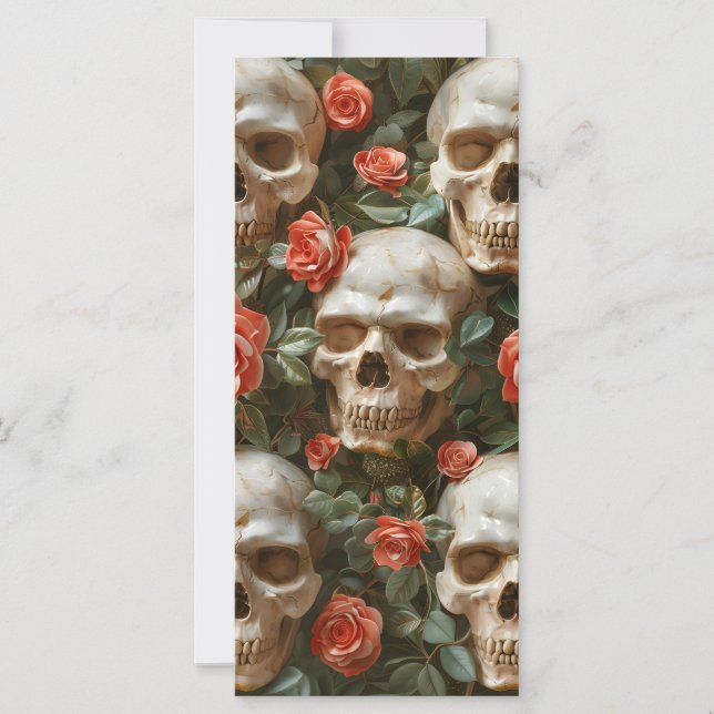 Rozen en schedels ontwerp (Voorkant)