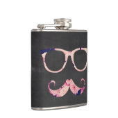 Rozen en snor heupfles (Rechts)