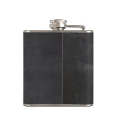 Rozen en snor heupfles (Achterkant)