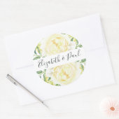 Rozen en Stickers voor het huwelijk (Envelop)