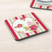 Rozen en strips achterste Onderzetter (Linkerzijde)