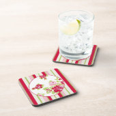 Rozen en strips achterste Onderzetter (Rechterzijde)