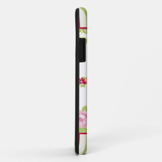 Rozen en strips Case-Mate iPhone case (Achterkant/rechts)