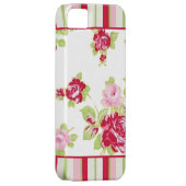 Rozen en strips Case-Mate iPhone case (Back/Rechts)