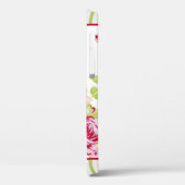 Rozen en strips Case-Mate iPhone case (Achterkant / Links)