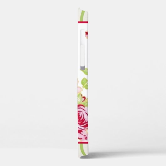 Rozen en strips Case-Mate iPhone case (Achterkant / Links)