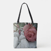 Rozen en tapijten tote bag (Achterkant)