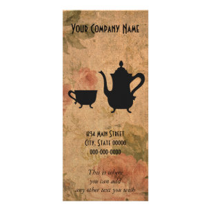  Rozen en thee Reclamekaart