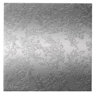 Rozen en tulpen, gepolijst, voorzien van reliëf tegeltje