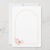 Rozen en uitnodiging tot het indienen van weddensc (Achterkant)