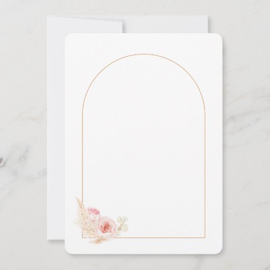 Rozen en uitnodiging tot het indienen van weddensc (Achterkant)