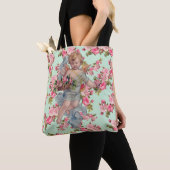 Rozen en Valentijn Cherub Tote Bag (Dichtbij)
