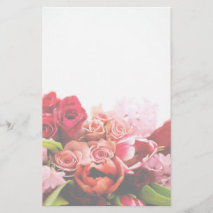 Rozen en ventilatoren - Stationery Briefpapier