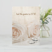 Rozen en vernieuwing van Rings Vow Kaart (Staand voorkant)