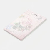  Rozen en vlinder Post-it® Notes (Schuin)