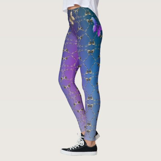 Rozen en Vlinders Leggings (Links)