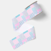 Rozen en Vlinders Nep Patchwork Lint (Achterkant)