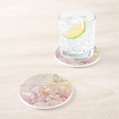 Rozen en vlinders Onderzetter (Zijkant)