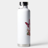 Rozen en vlinders waterfles (Rechts)