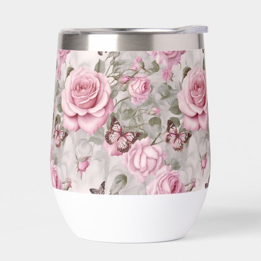 Rozen en vlinders Waterverf (Links)