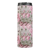 Rozen en vlinders Waterverf Thermosbeker (Achterkant)