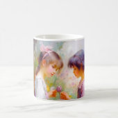 Rozen en vriendschap delen koffiemok (Center)