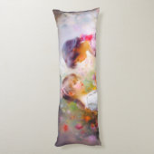 Rozen en vriendschap delen lichaamskussen (Achterkant (Verticaal))